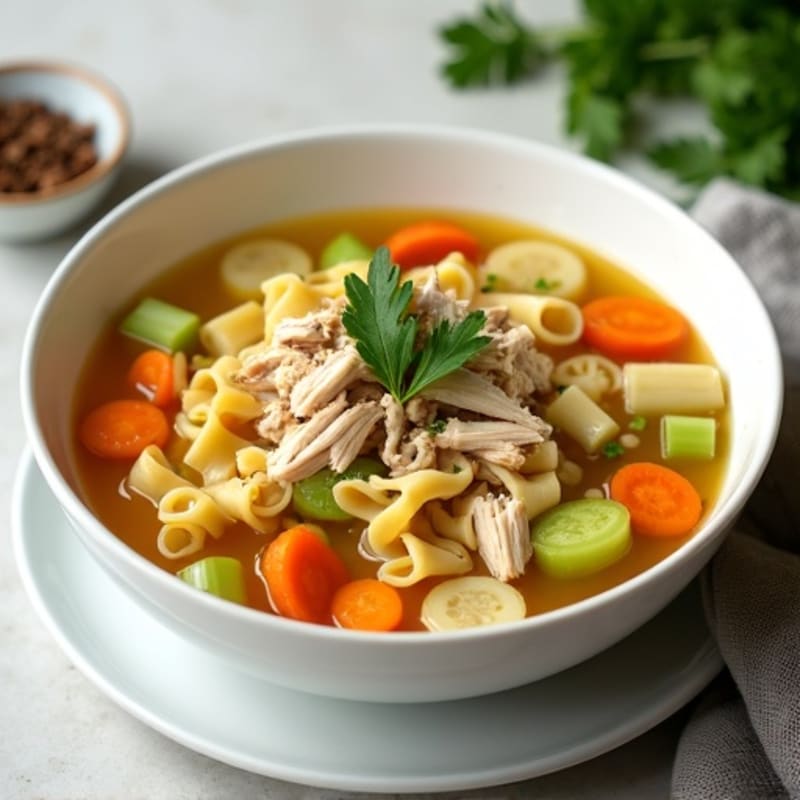 Herb Chicken Noodle Soup