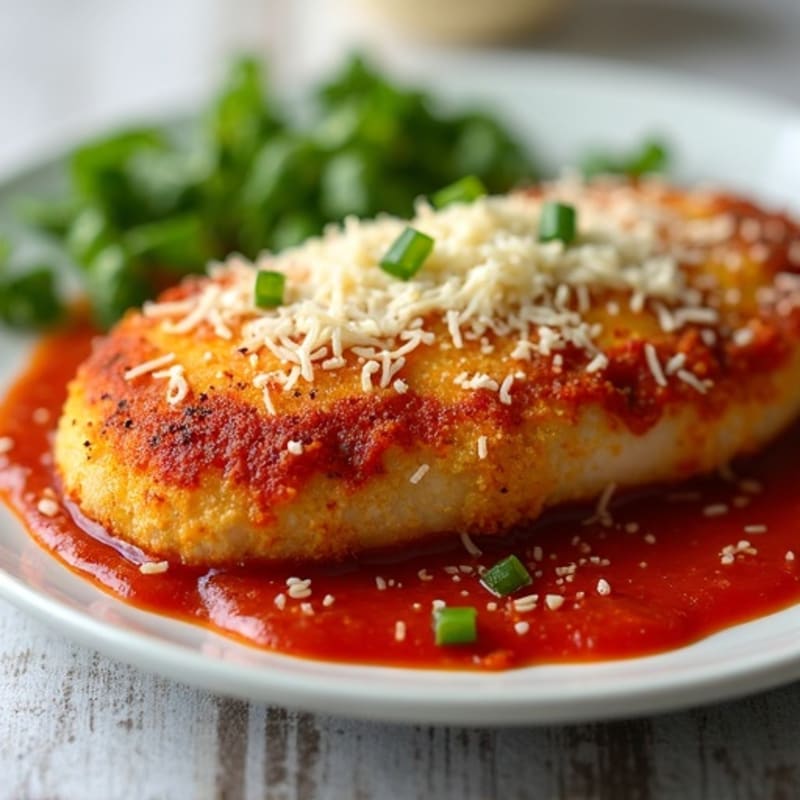 Crispy Baked Chicken Parmesan