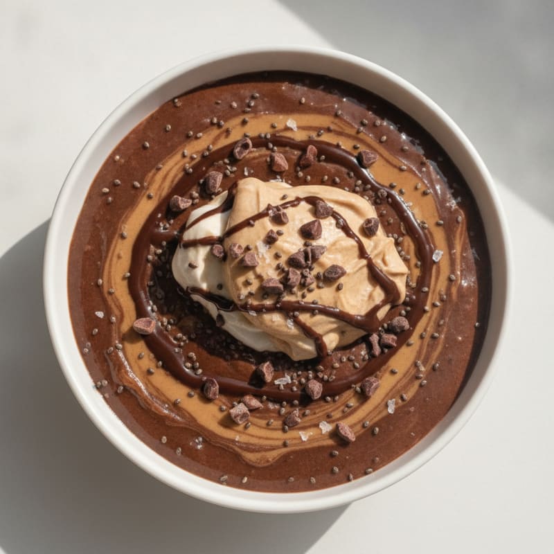 Chocolate Peanut Butter Protein Pudding