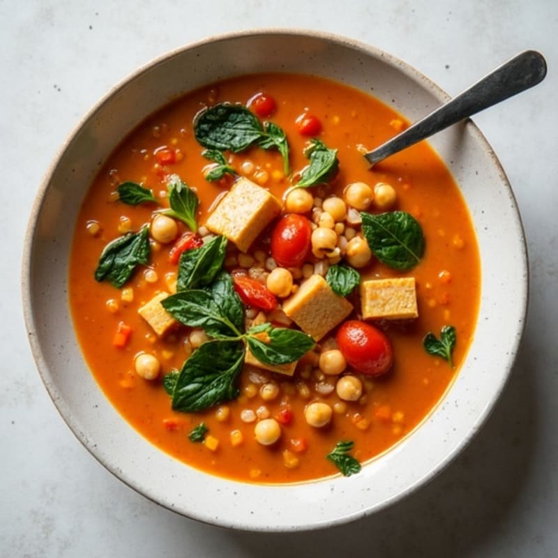 Creamy Spiced Red Lentil Stew