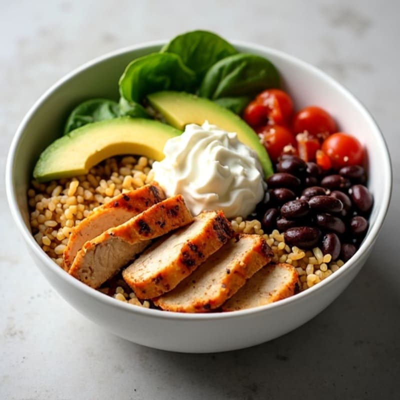 Hearty Black Bean Burrito Bowl