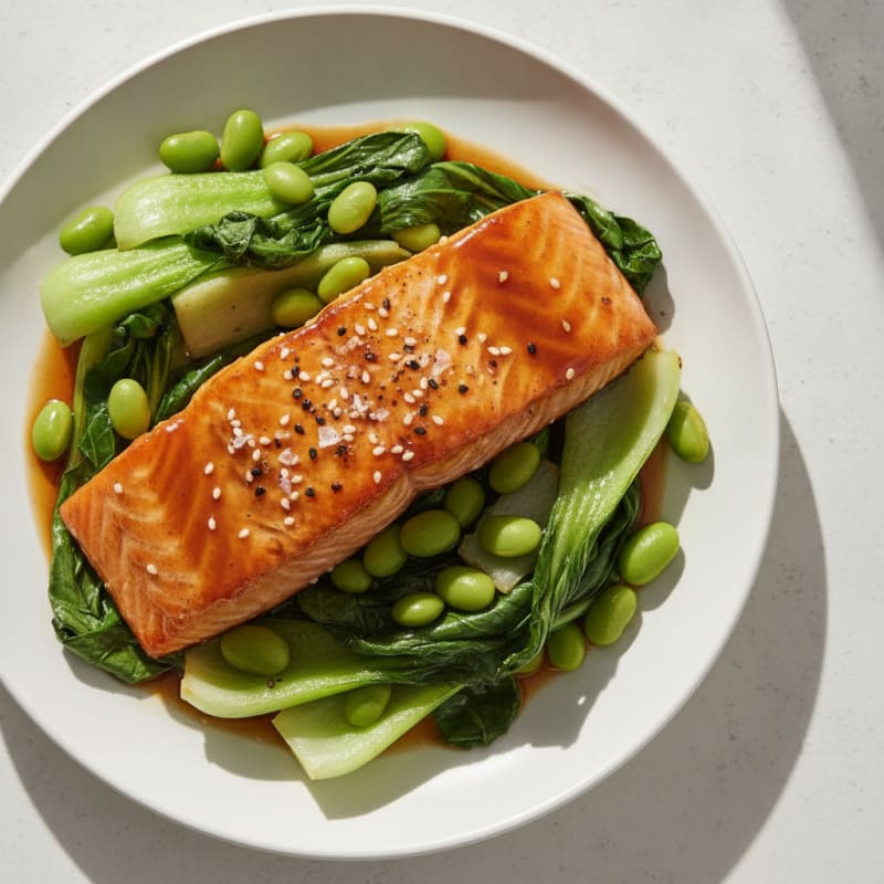 Teriyaki Glazed Salmon