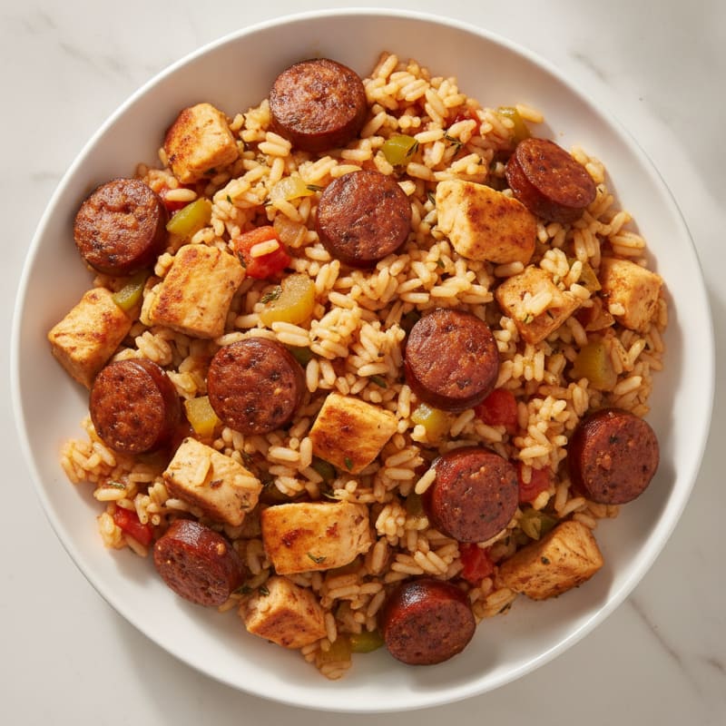 Creole Jambalaya with Andouille Sausage