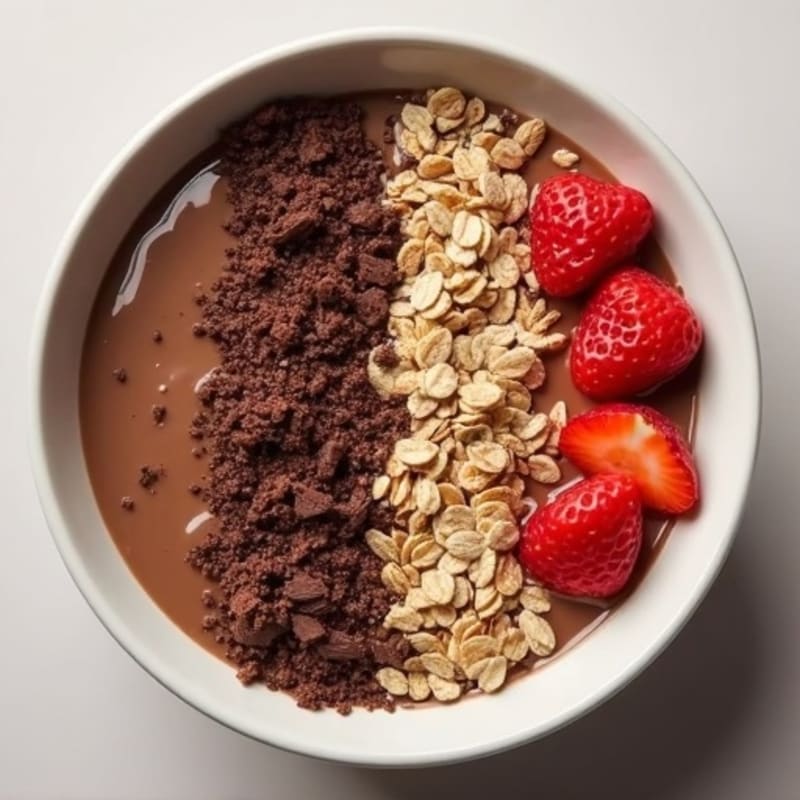Double Chocolate Protein Power Bowl