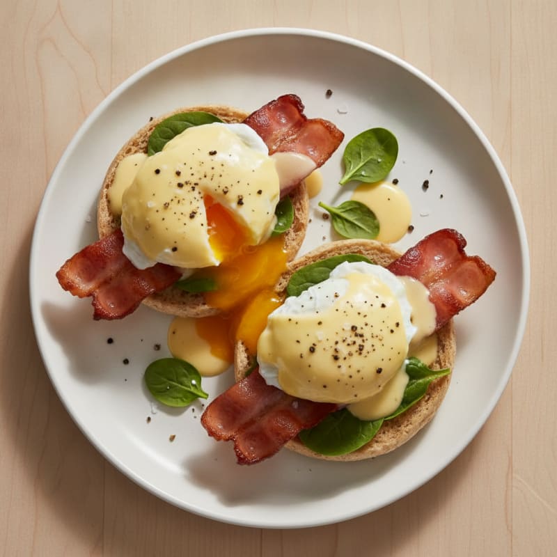 Classic Eggs Benedict with Hollandaise
