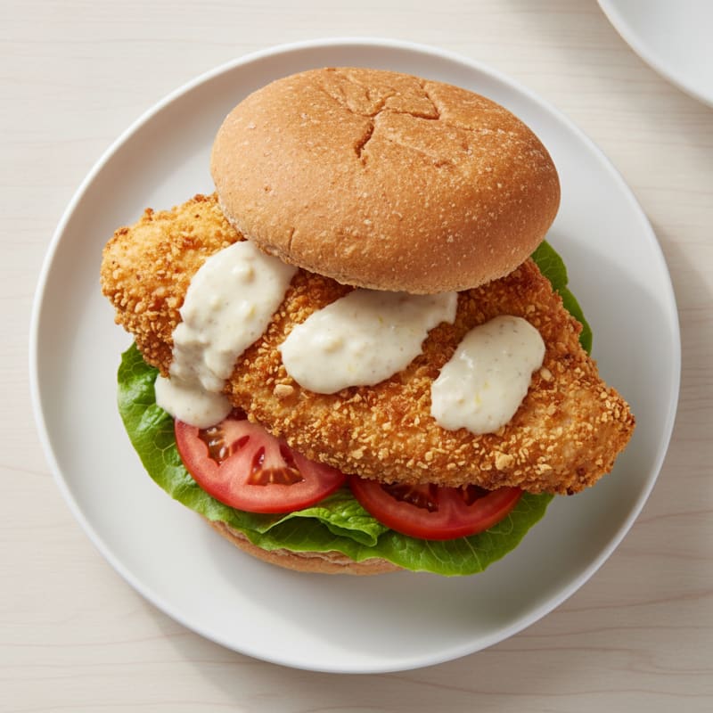 Crispy Buttermilk-Style Chicken Sandwich