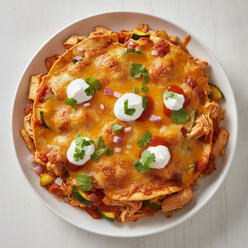 Chicken Enchilada Bake