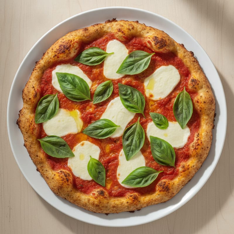 Classic Margherita Pizza with Fresh Basil