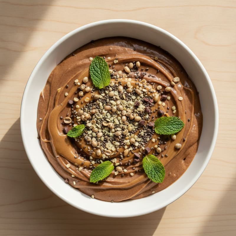 Chocolate Peanut Butter Protein Pudding