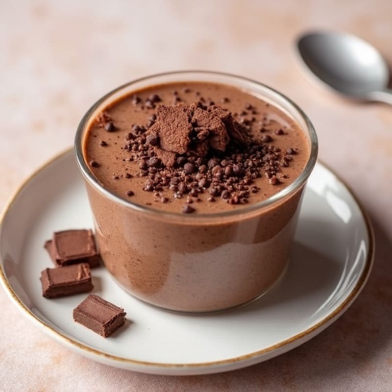 Chocolate Protein Chia Pudding