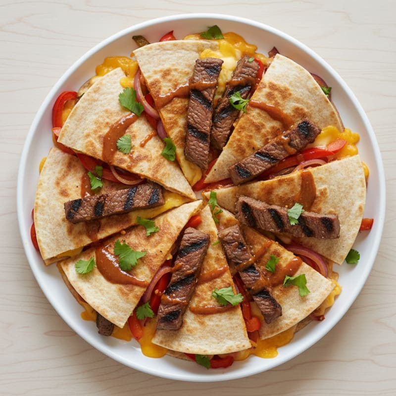 Smoky Chili-Lime Steak Quesadillas