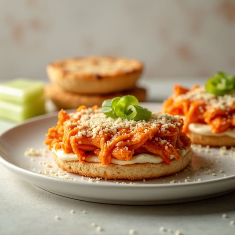 Crispy Buffalo Chicken Pizza