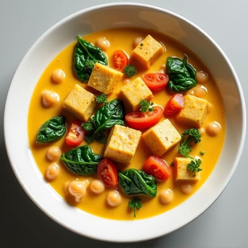 Creamy Coconut Curry Chickpea Stew