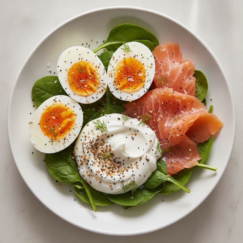 Classic Hard-Boiled Egg Power Plate