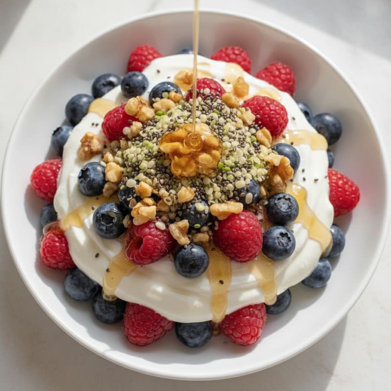 Hearty Berry Yogurt Parfait