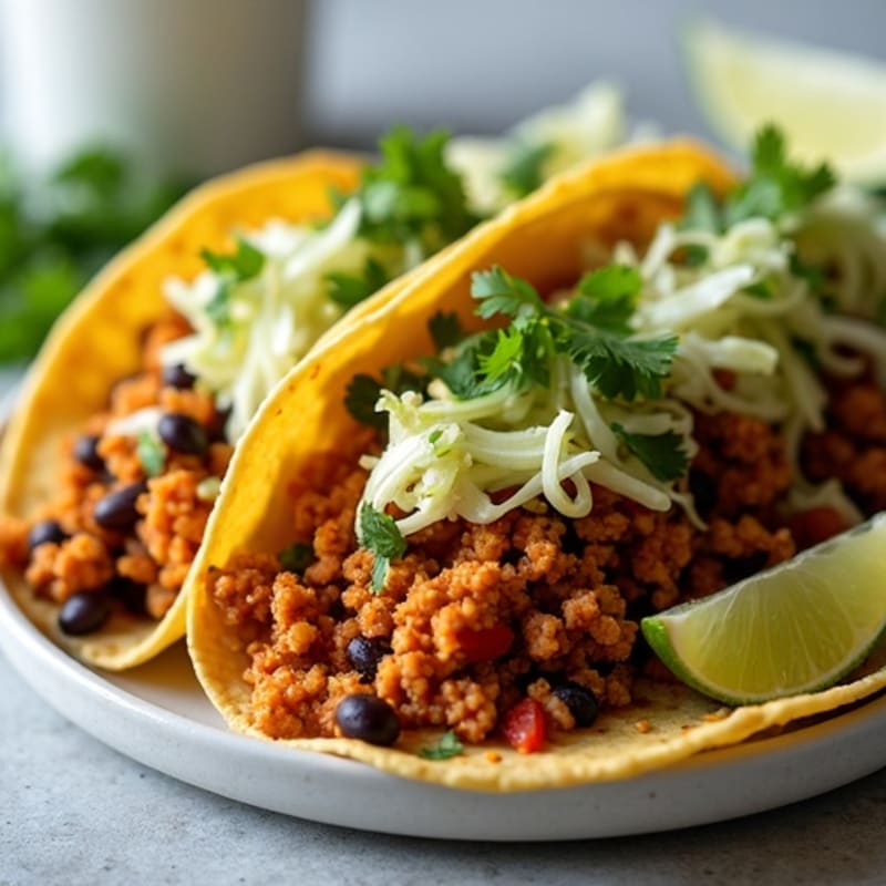 Crispy Pulled Jackfruit Street Tacos
