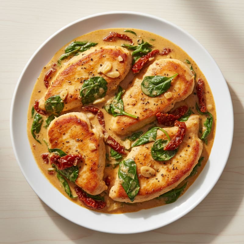 Creamy Tuscan Chicken Skillet