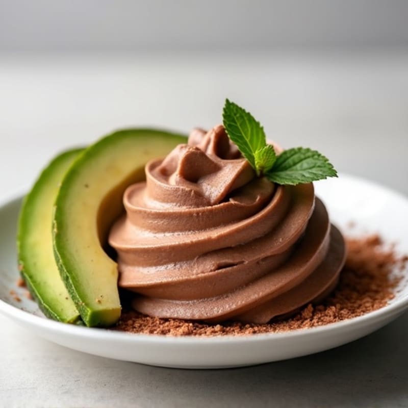 Creamy Chocolate Avocado Mousse