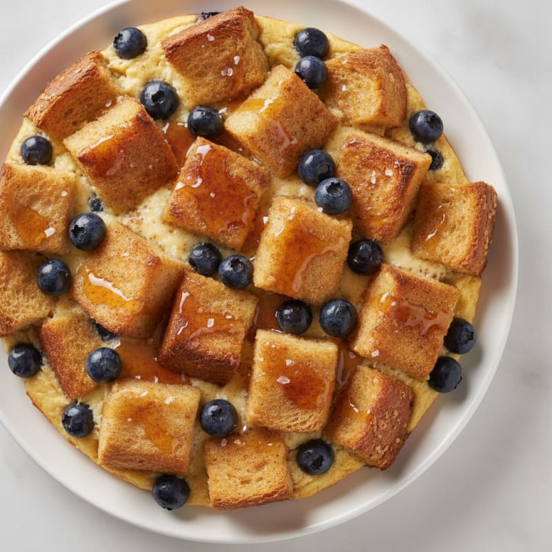 Blueberry French Toast Bake