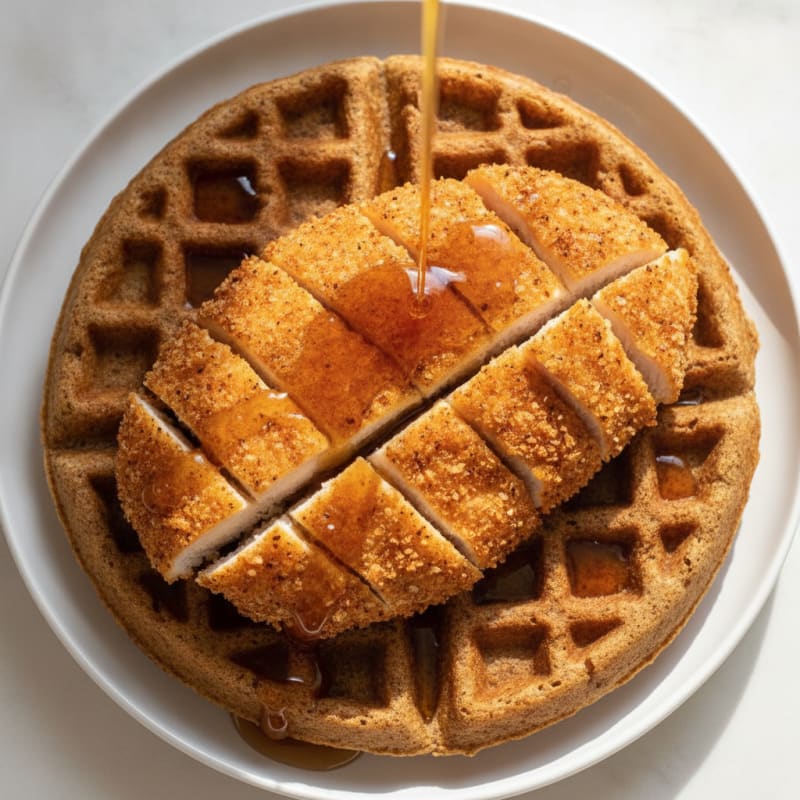 Golden Chicken & Waffles
