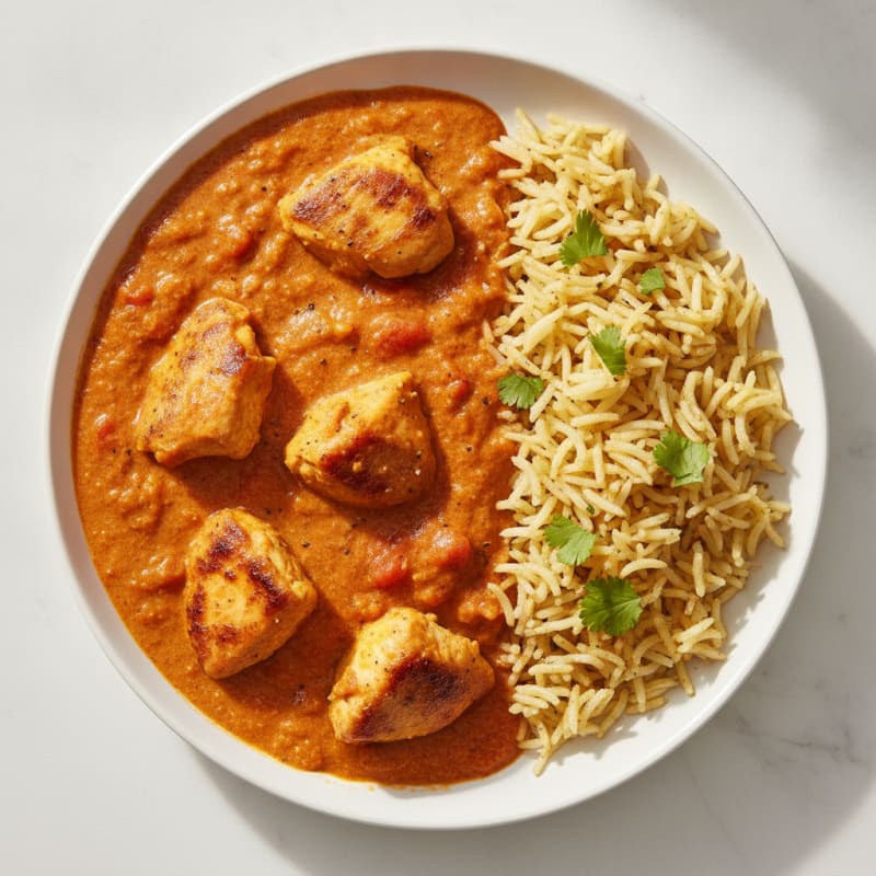 Chicken Tikka Masala with Basmati Rice
