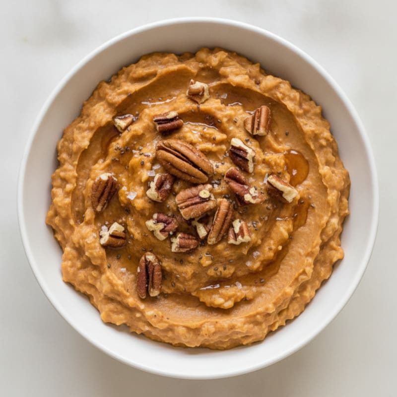 Pumpkin Spice Protein Overnight Oats