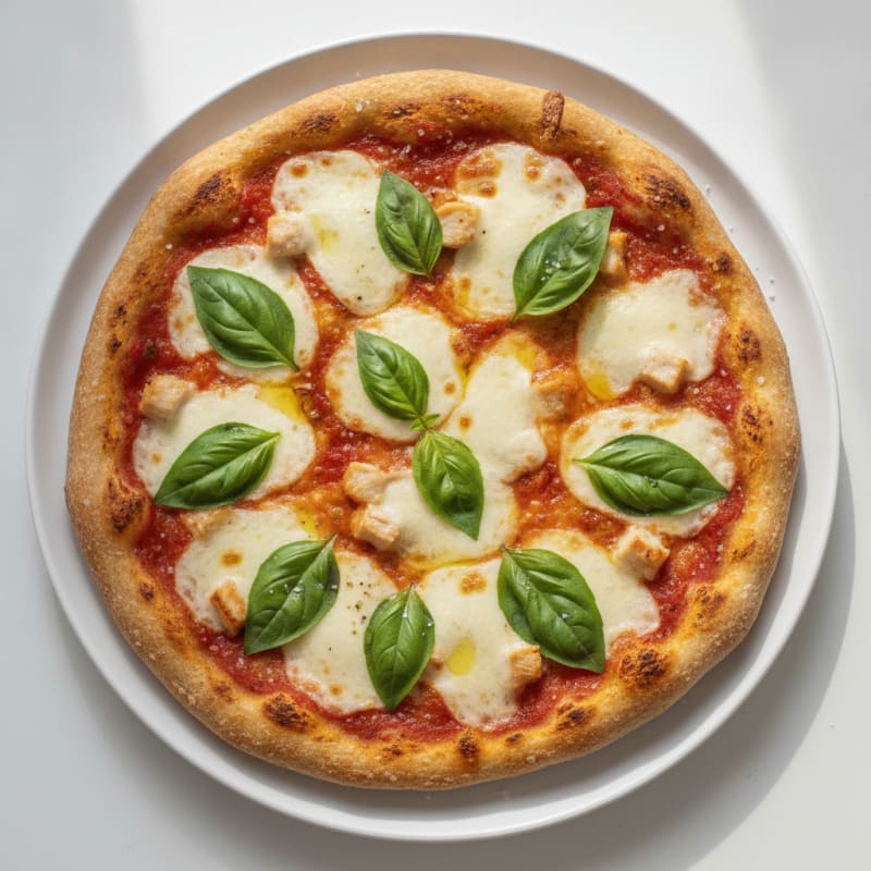 Classic Margherita Pizza with Fresh Basil