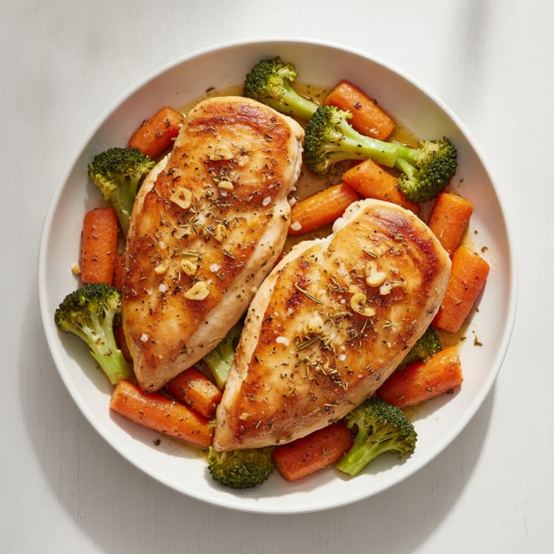 Garlic Herb Roasted Chicken