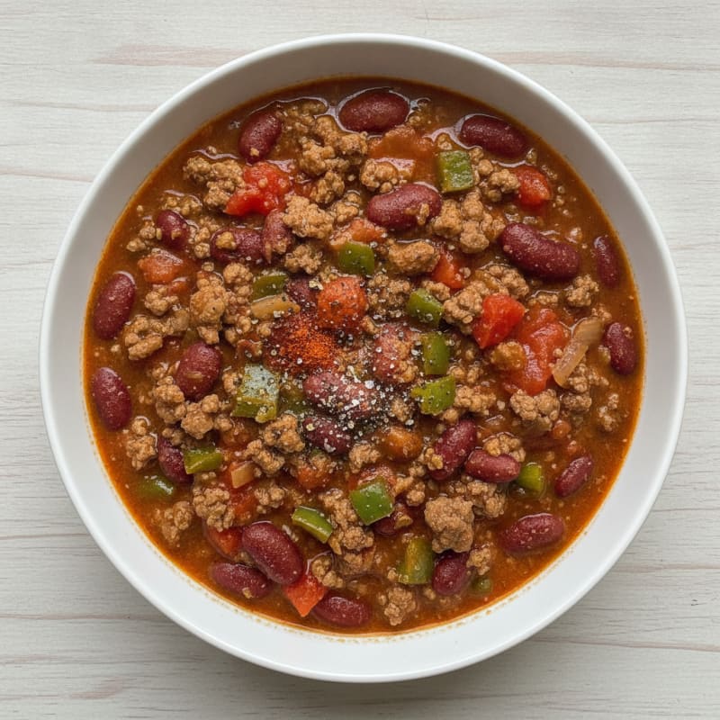 Slow Cooker Beef Chili