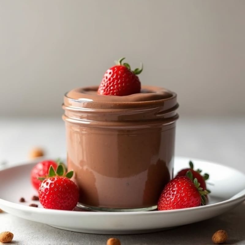 Silky Chocolate Protein Pudding with Greek Yogurt