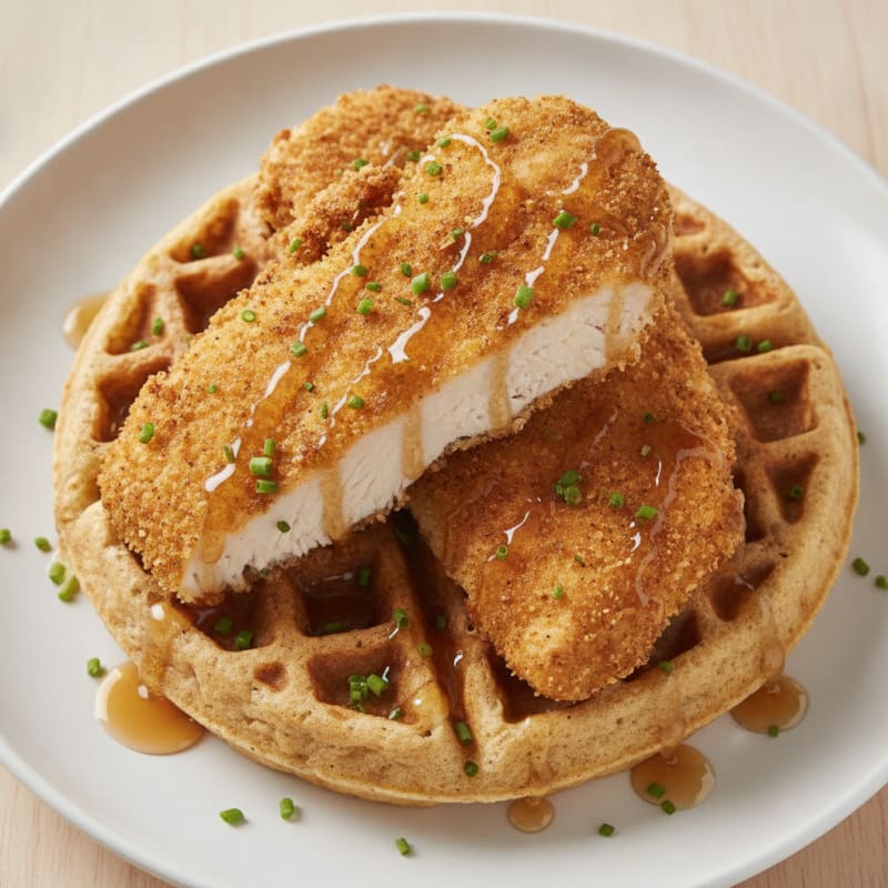 Golden Chicken & Waffles