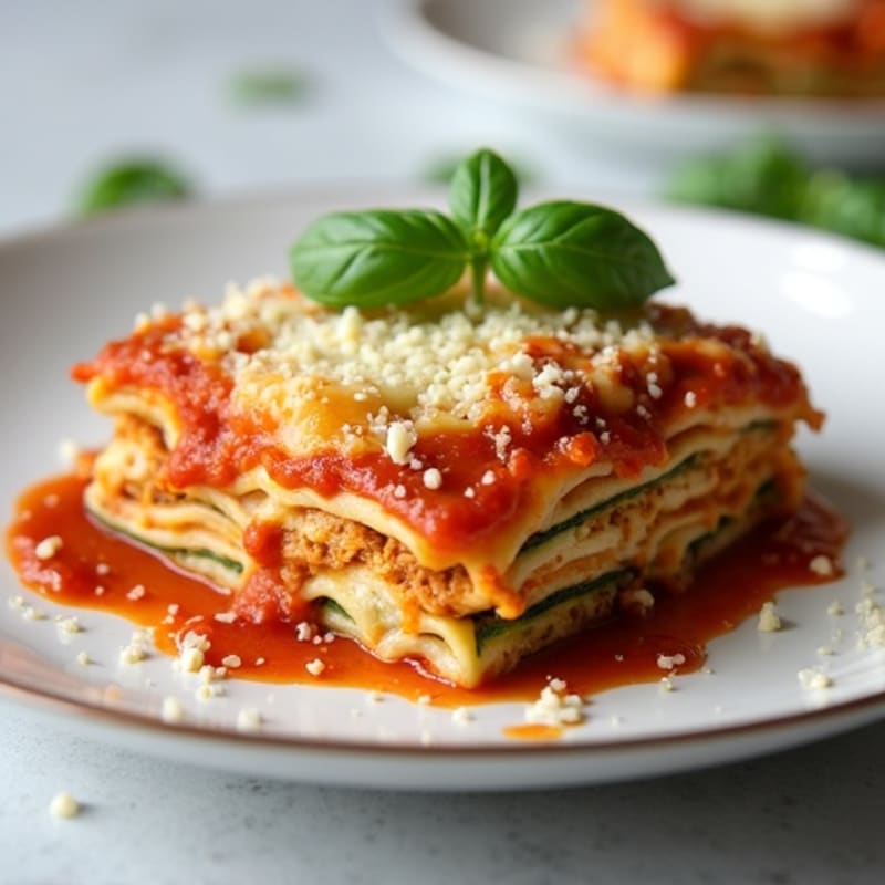 Protein-Packed Turkey and Zucchini Lasagna