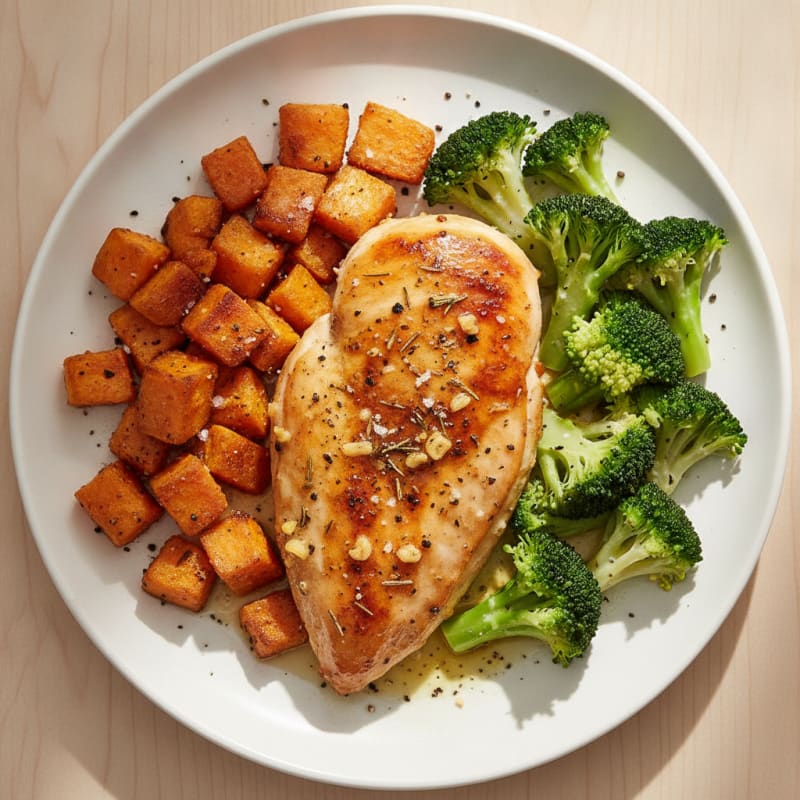 Garlic Herb Roasted Chicken Breast