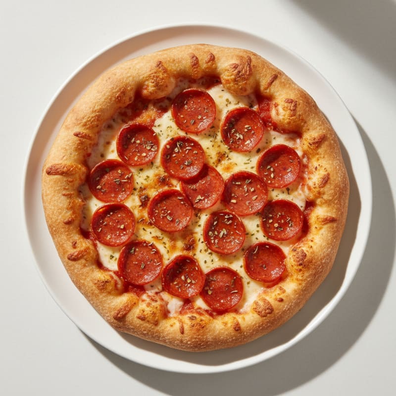 Classic Pepperoni Stuffed Crust Pizza