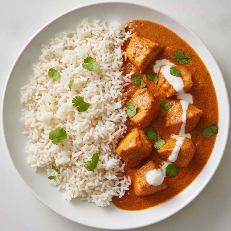 Chicken Tikka Masala with Basmati Rice