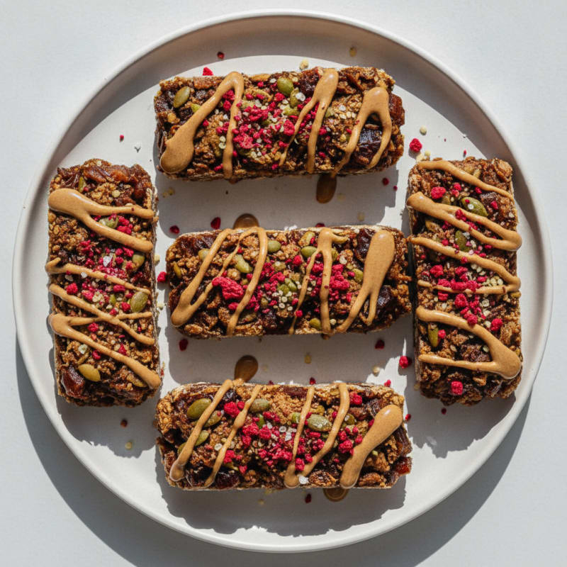 No-Bake Berry Nut Bars