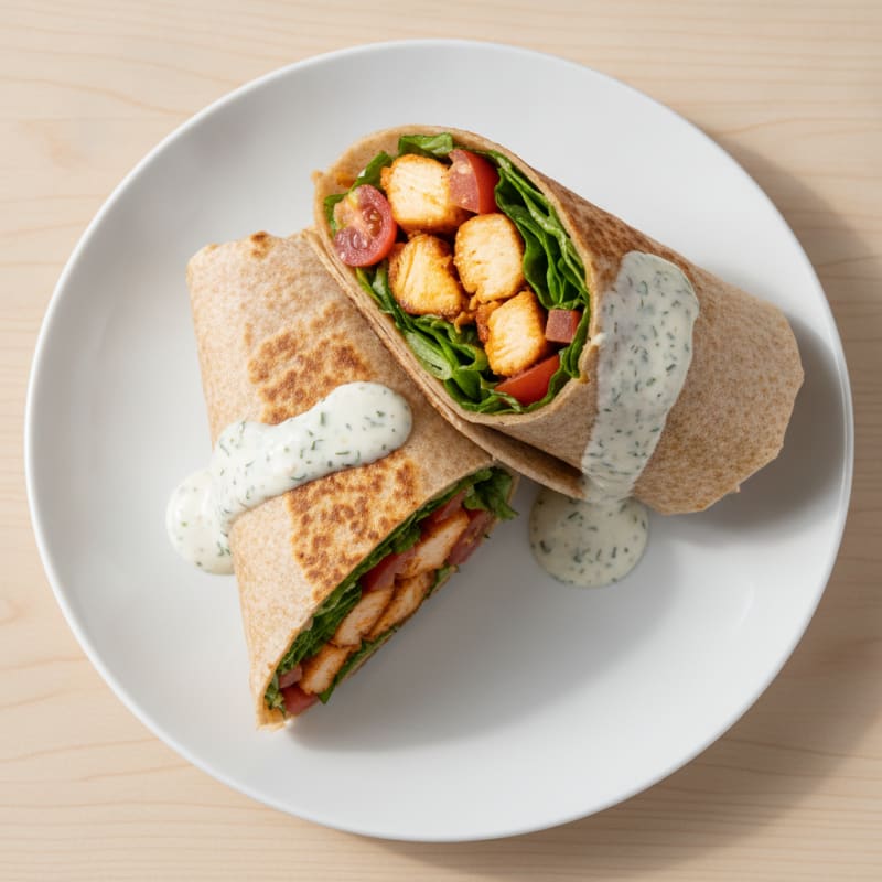 Buffalo Ranch Chicken Wrap