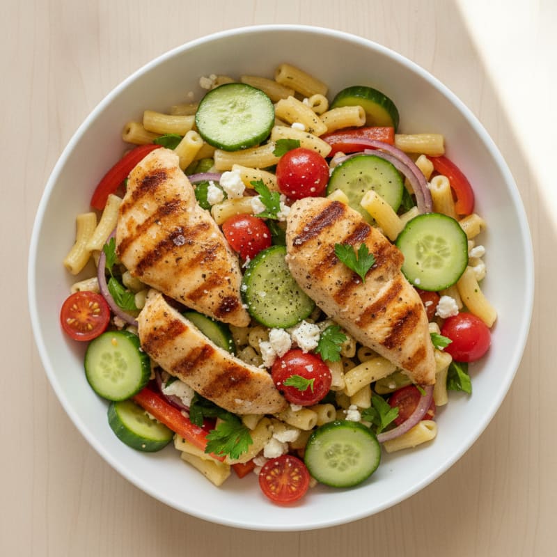 Garden Herb Pasta Salad