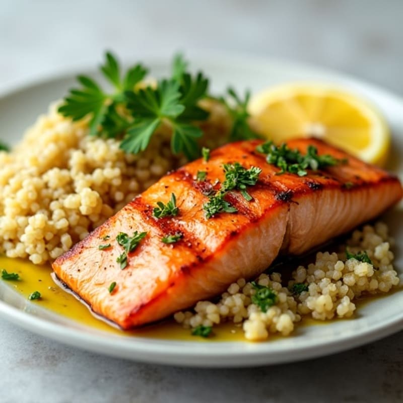 Citrus-Herb Grilled Salmon with Fresh Herbs