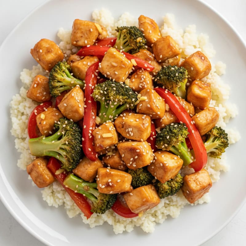 Orange Glazed Chicken Stir-Fry