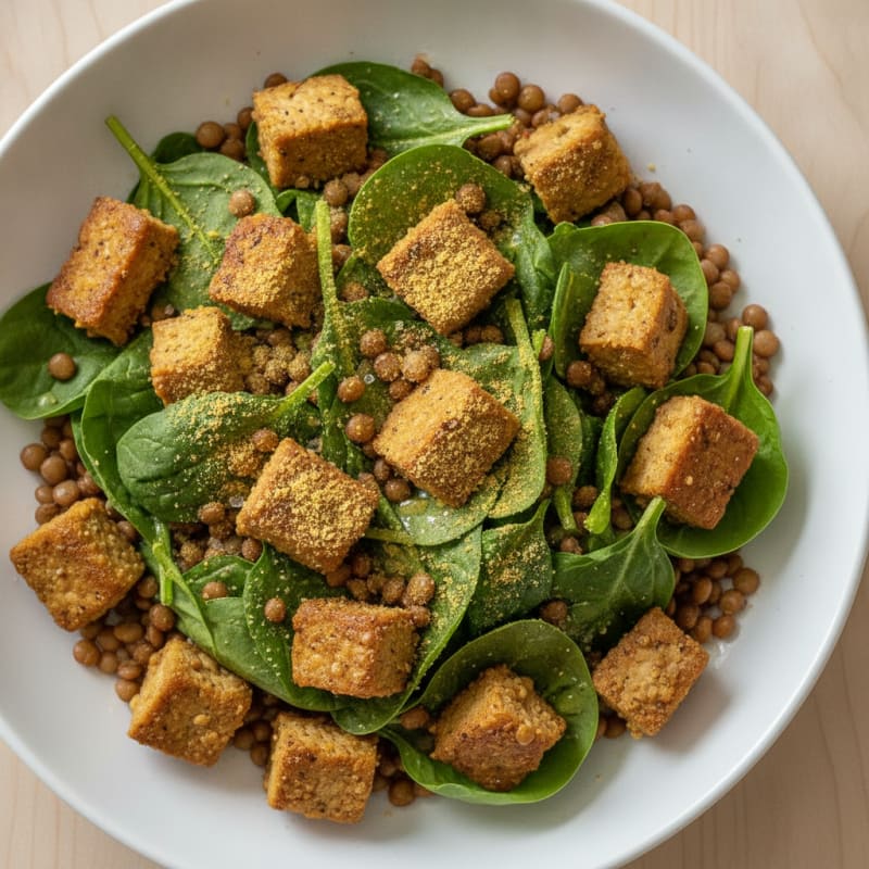 Lentil and Vegetable Power Bowl