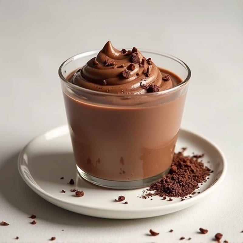 Silky Chocolate Protein Pudding