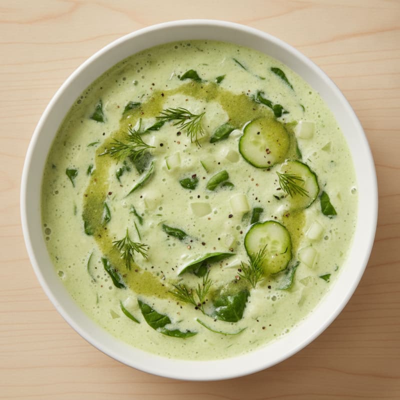 Savory Green Protein Power Shake