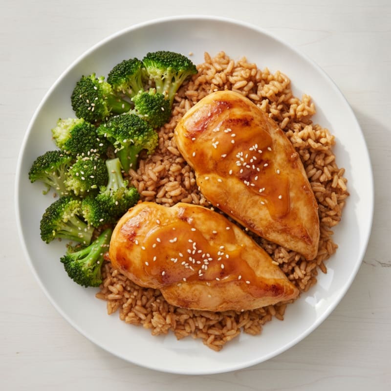 Baked Orange Glazed Chicken