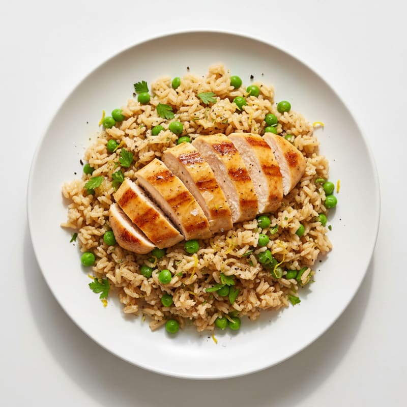 Zesty Lemon Herb Rice Pilaf