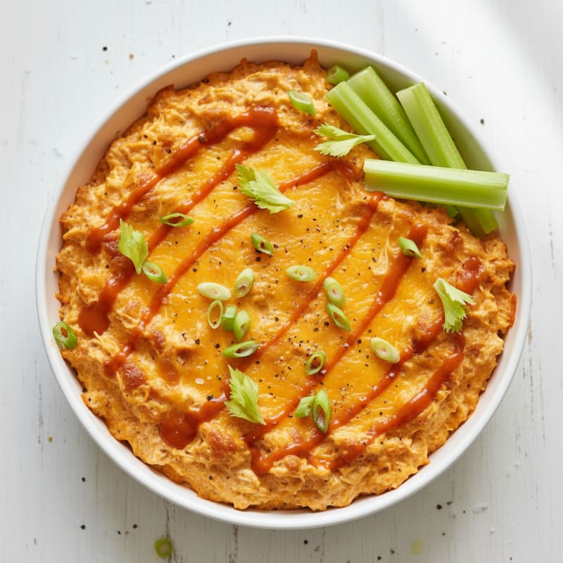 Buffalo Chicken Dip with Cream Cheese
