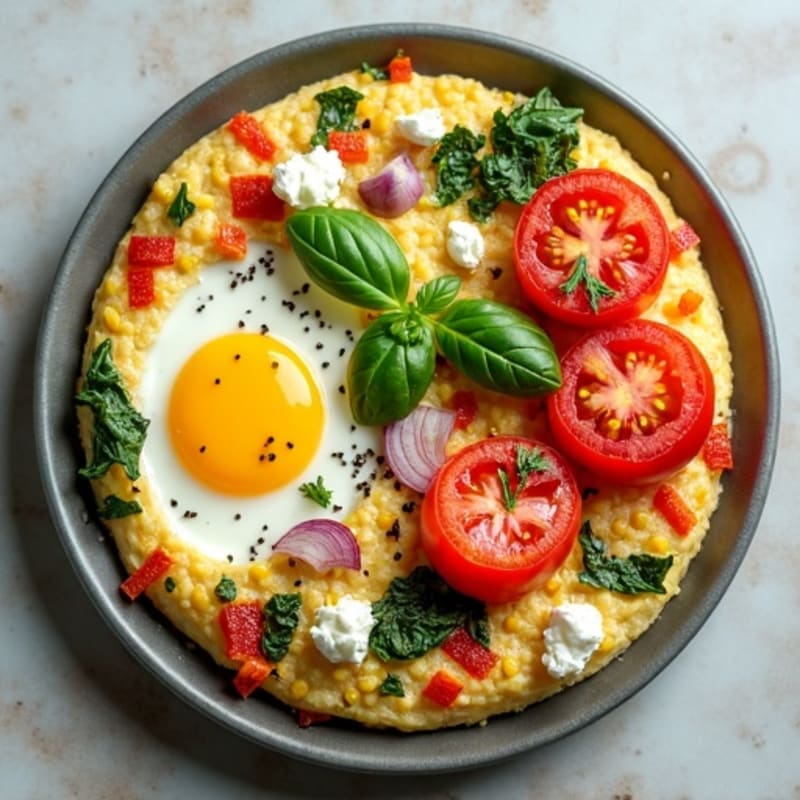 Fluffy Herb-Baked Egg White Frittata