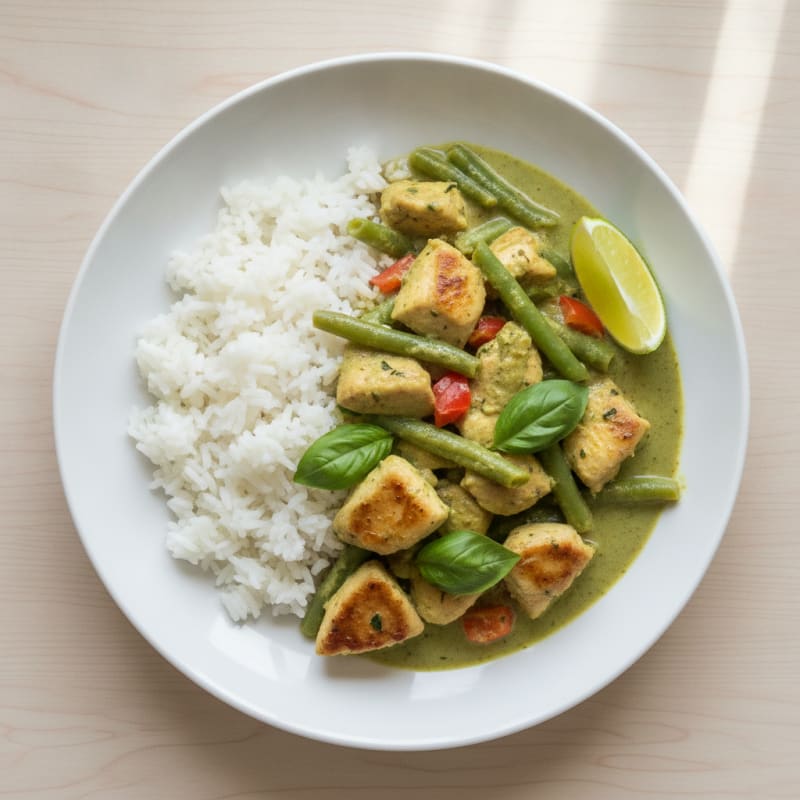 Zesty Chicken Thai Green Curry