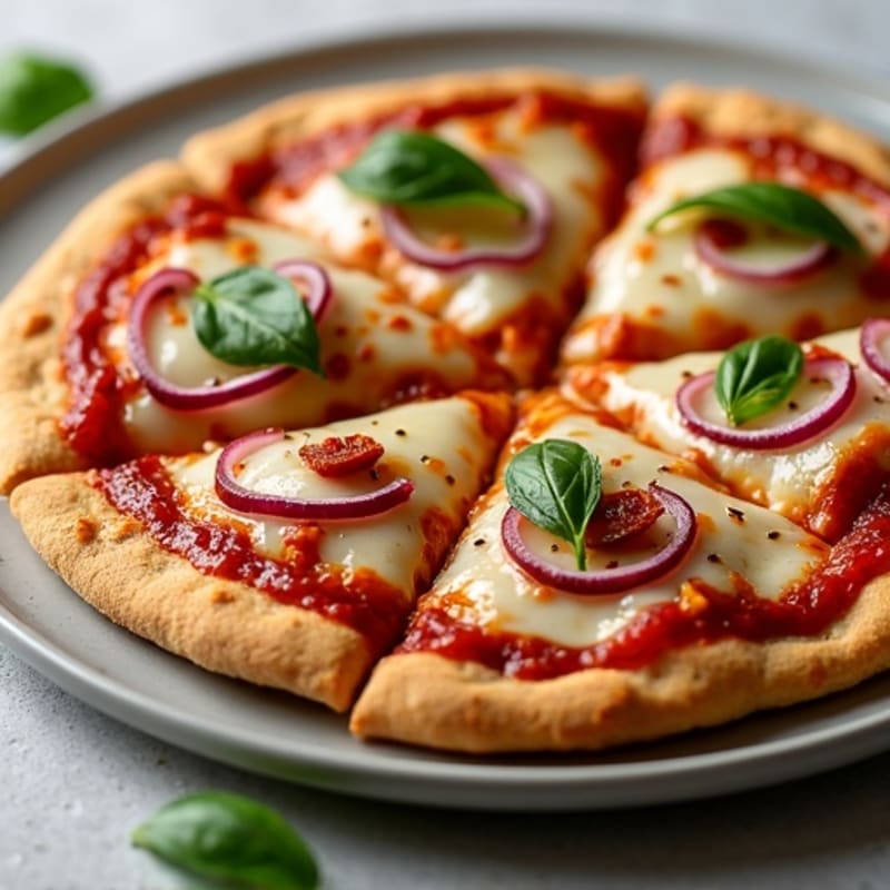 High-Protein BBQ Chicken Pizza