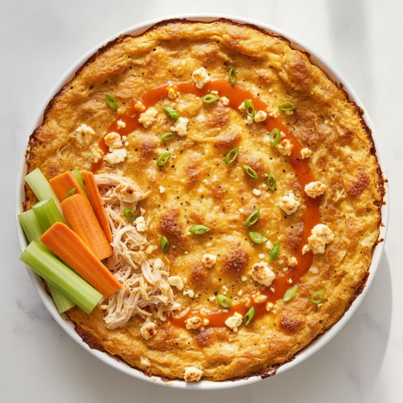 Buffalo Chicken Protein Dip